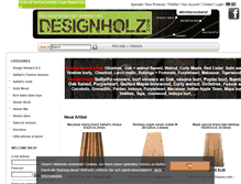 Tablet Screenshot of designholz.com